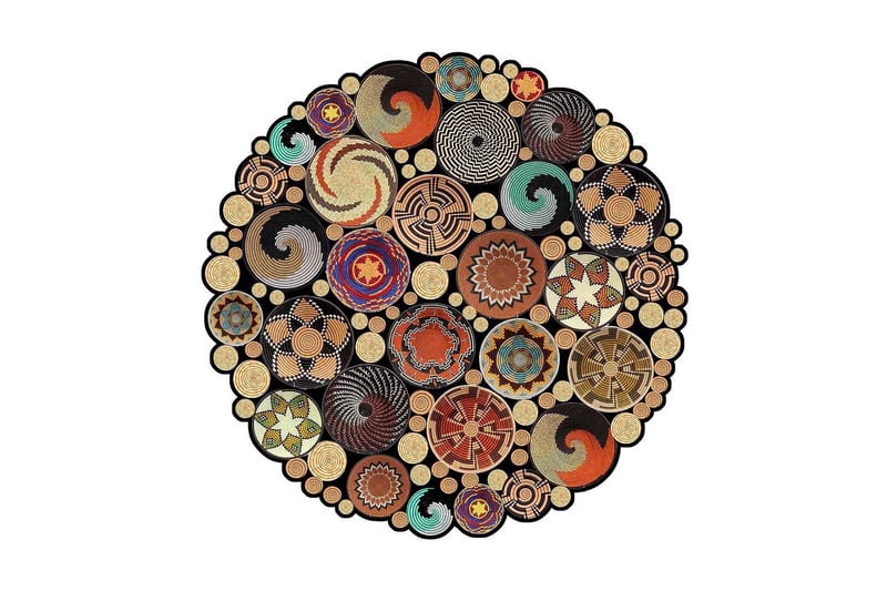 Homefesto Matte 160 cm Rund, Multifarget