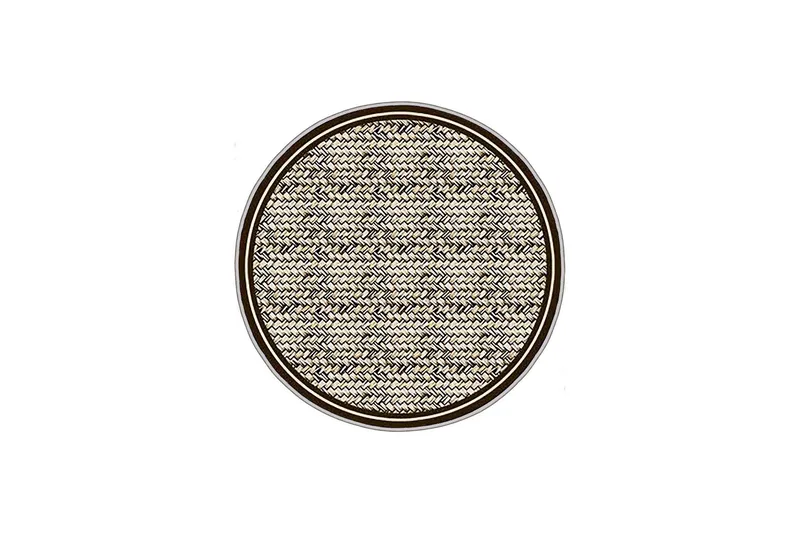 Homefesto Matte 70 cm Rund - Multifarget - Tekstiler - Tepper & Matter - Moderne tepper - Friezematter