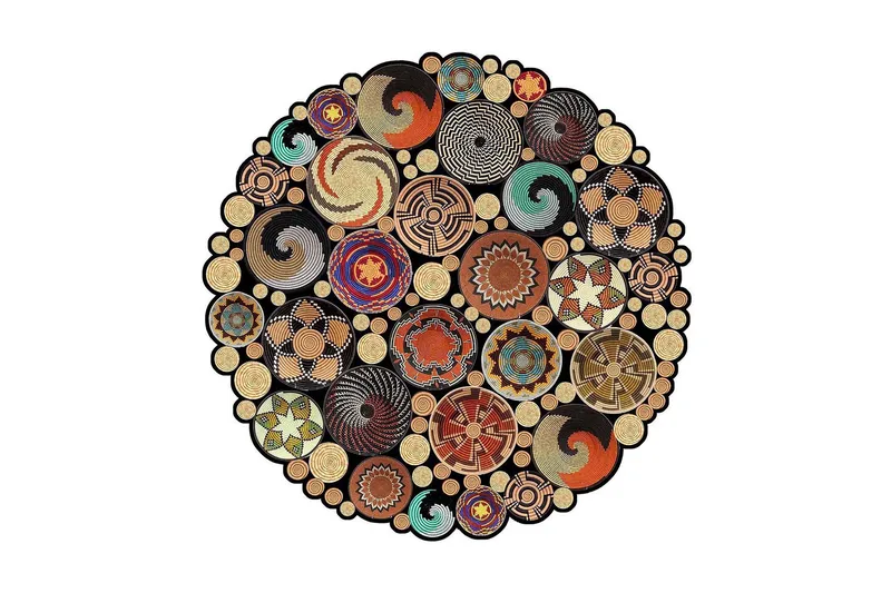 Homefesto Matte 90 cm Rund, Multifarget