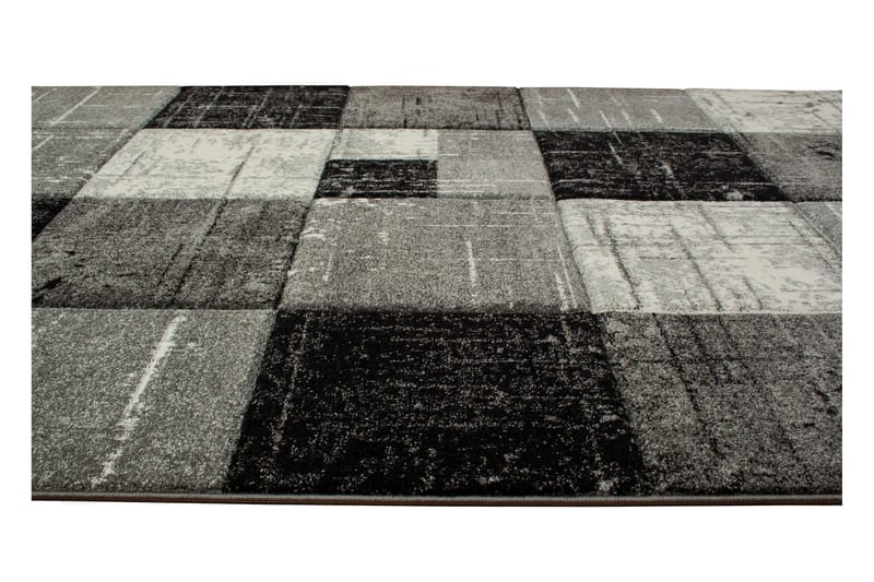 London Square Matte 80x250 - Svart - Tekstiler - Tepper & Matter - Moderne tepper - Friezematter