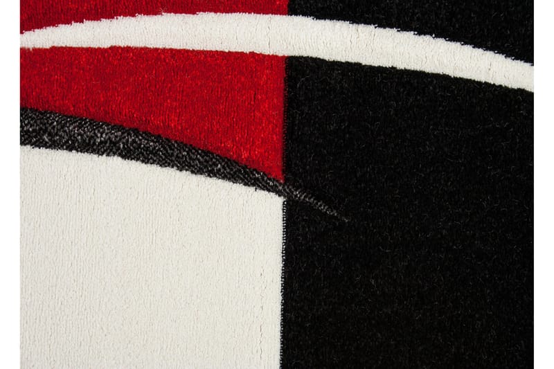 London Patch Friezematte 80x150 - Rød - Tekstiler - Tepper & Matter - Moderne tepper - Friezematter
