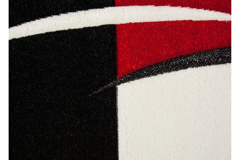 London Patch Friezematte 80x350 - Rød - Tekstiler - Tepper & Matter - Moderne tepper - Friezematter