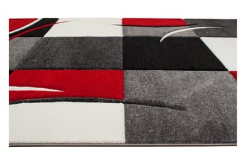 London Patch Friezematte 80x350 - Rød - Tekstiler - Tepper & Matter - Moderne tepper - Friezematter