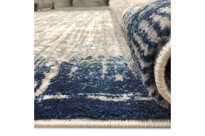 Matte 2632A - Mørk Blå - Tekstiler - Tepper & Matter - Moderne tepper - Friezematter