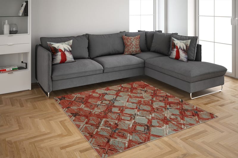 Matte Abril - Flerfarget - Tekstiler - Tepper & Matter - Moderne tepper - Friezematter