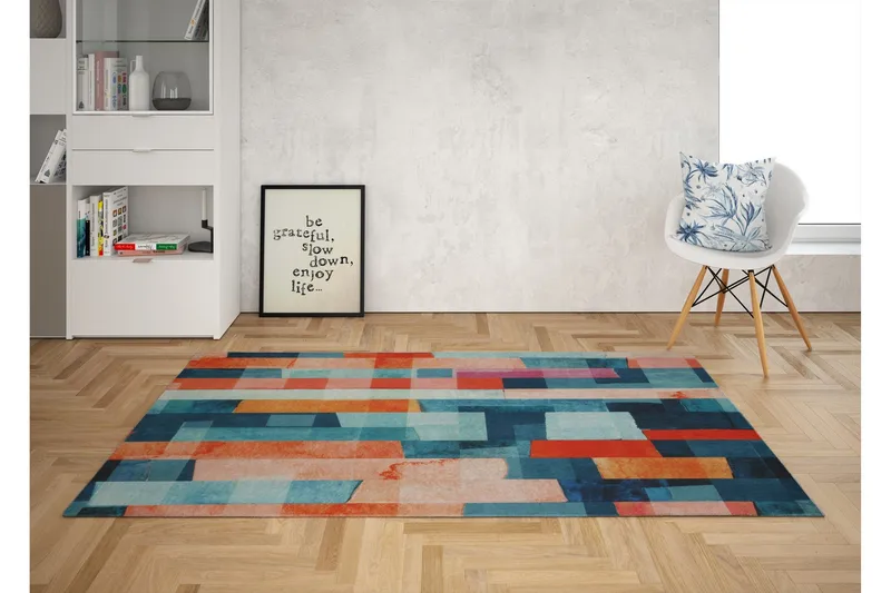 Matte Coleman - Flerfarget - Tekstiler - Tepper & Matter - Moderne tepper - Friezematter