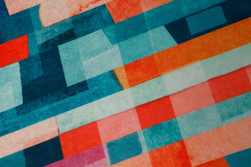 Matte Coleman - Flerfarget - Tekstiler - Tepper & Matter - Moderne tepper - Friezematter