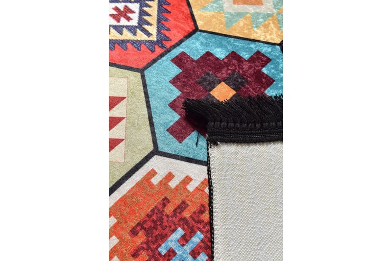 Matte Comb - Flerfarget/Fløyel - Tekstiler - Tepper & Matter - Moderne tepper - Friezematter