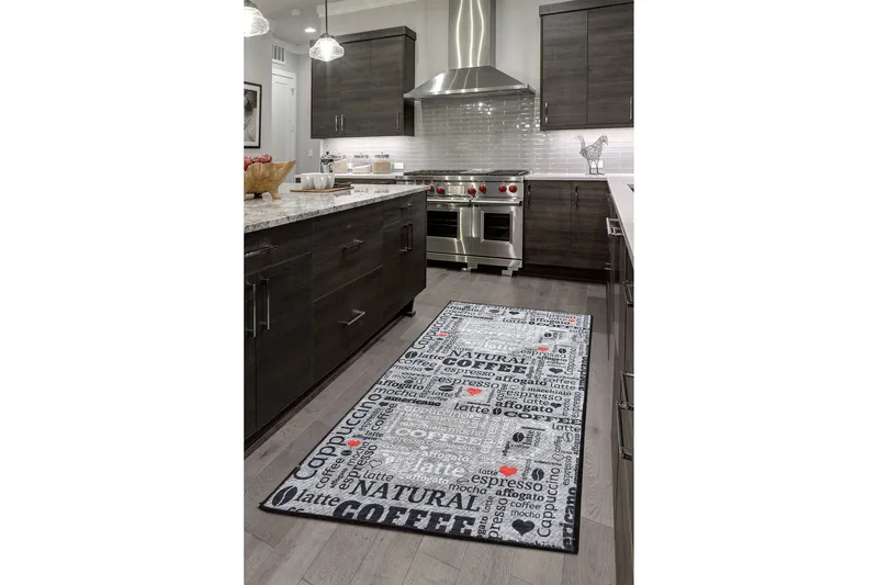 Matte Fincan - Grå (120 x 180), Grå / Fløyel