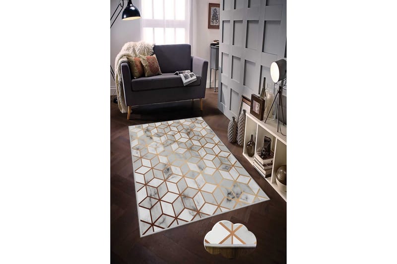 Matte HMNT119 - Flerfarget - Tekstiler - Tepper & Matter - Moderne tepper - Friezematter