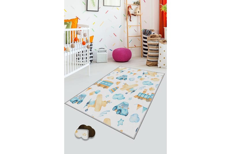 Matte HMNT189 - Flerfarget - Tekstiler - Tepper & Matter - Moderne tepper - Friezematter