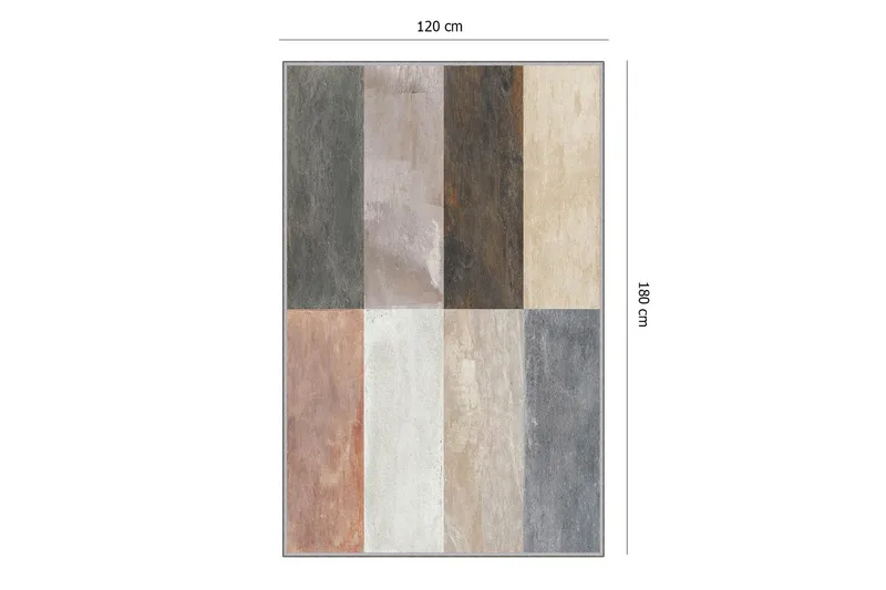 Matte HMNT253 - Flerfarget - Tekstiler - Tepper & Matter - Moderne tepper - Friezematter