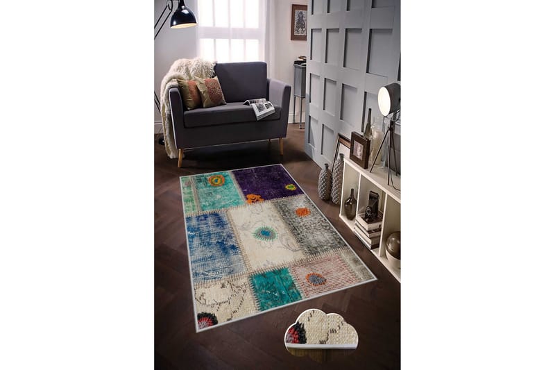 Matte HMNT63 - Flerfarget - Tekstiler - Tepper & Matter - Moderne tepper - Friezematter