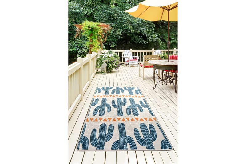 Matte Kaktus Tid, Flerfarget/Fløyel