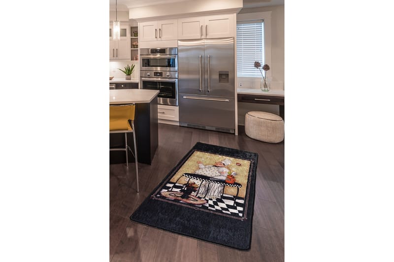 Matte Kokk (120 x 180) - Flerfarget/Fløyel - Tekstiler - Tepper & Matter - Moderne tepper - Friezematter