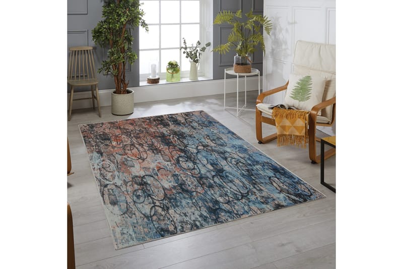 Matte Lyle - Flerfarget - Tekstiler - Tepper & Matter - Moderne tepper - Friezematter