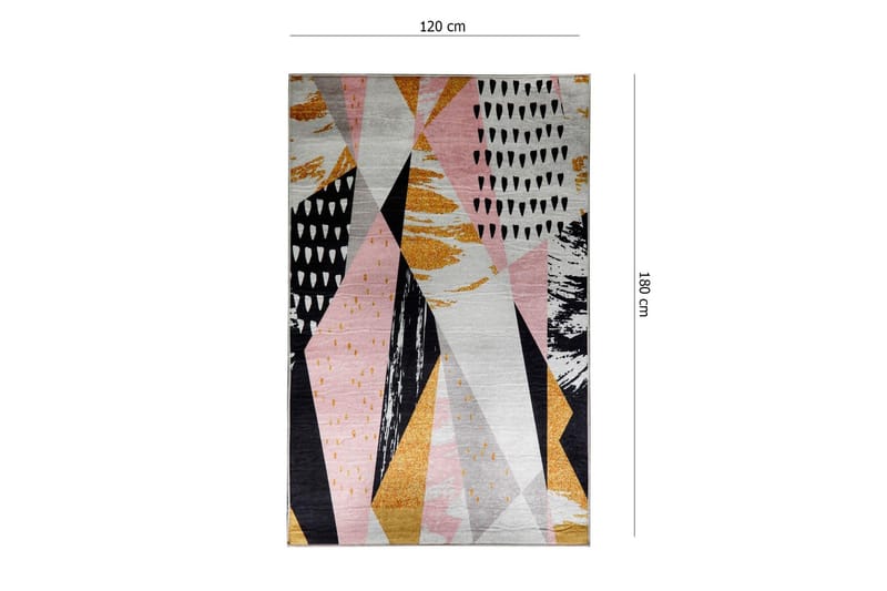 Matte Milena - Flerfarget - Tekstiler - Tepper & Matter - Moderne tepper - Friezematter