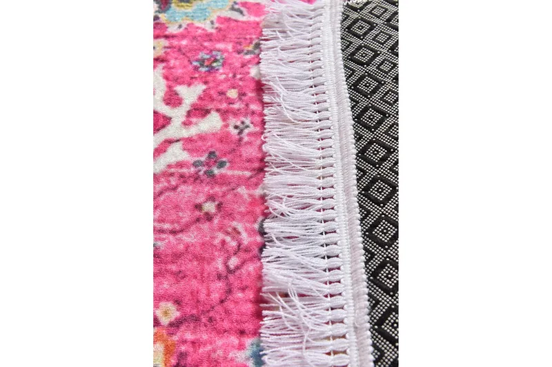 Matte Retro - Flerfarget/Fløyel - Tekstiler - Tepper & Matter - Moderne tepper - Friezematter