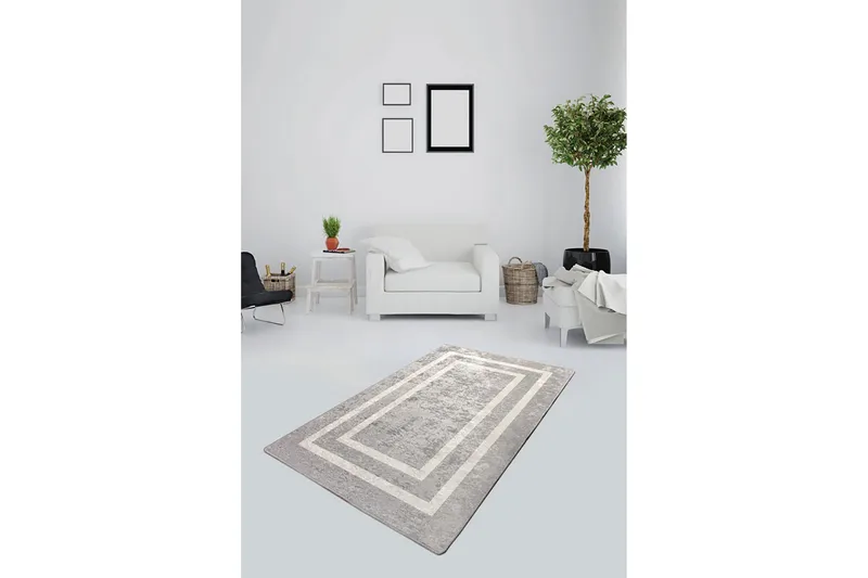 Matte Sølv (100 x 200) - Flerfarget/Fløyel - Tekstiler - Tepper & Matter - Moderne tepper - Friezematter