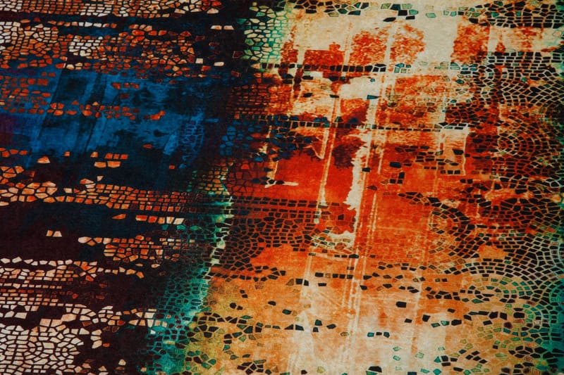 Matte Shiloh - Flerfarget - Tekstiler - Tepper & Matter - Moderne tepper - Friezematter