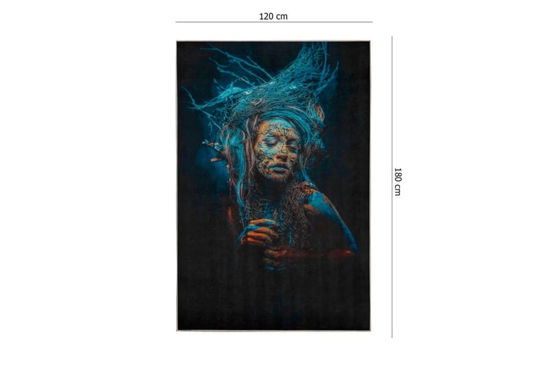 Matte Titan - Flerfarget - Tekstiler - Tepper & Matter - Moderne tepper - Friezematter