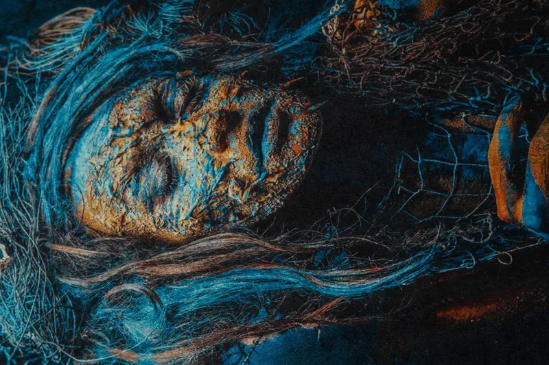 Matte Titan - Flerfarget - Tekstiler - Tepper & Matter - Moderne tepper - Friezematter