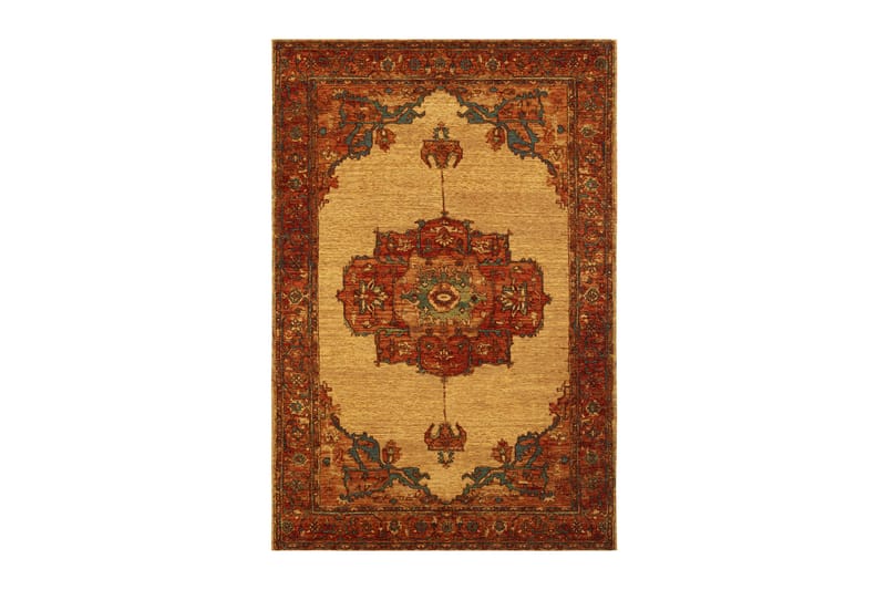 Mewar Medaljong Wiltonmatte 200x290 cm - Flerfarget - Tekstiler - Tepper & Matter - Moderne tepper - Friezematter