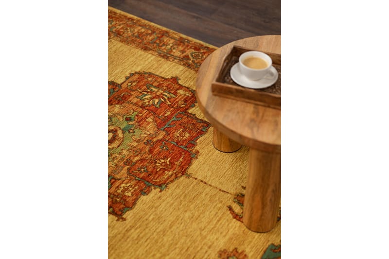 Mewar Medaljong Wiltonmatte 200x290 cm - Flerfarget - Tekstiler - Tepper & Matter - Moderne tepper - Friezematter
