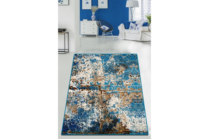 Nirutma Wiltonteppe 160x230 cm Rektangulær - Flerfarget - Hall matte - Gangmatter