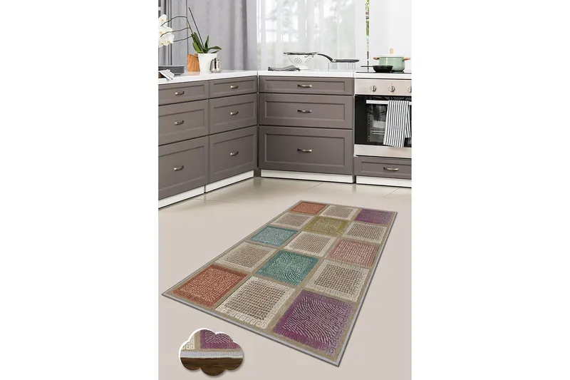 Nobukazu Wiltonteppe 60x100 cm Rektangulær, Flerfarget