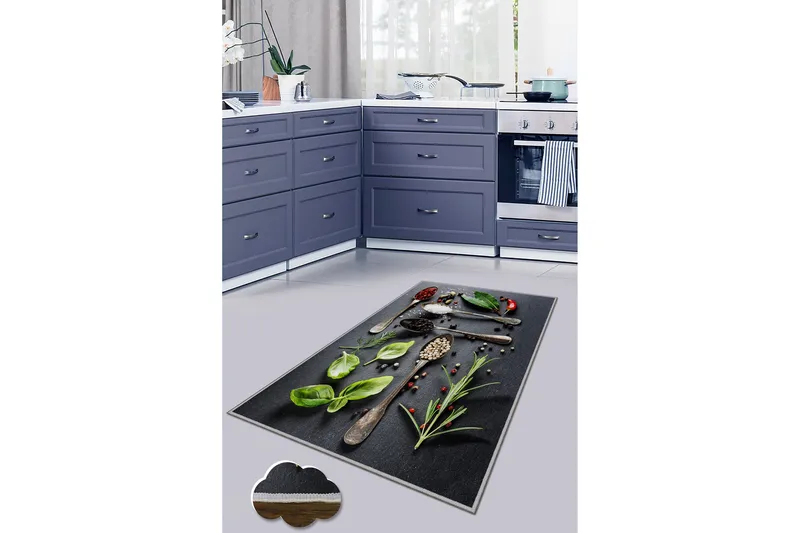 Nobunari Wiltonteppe 60x100 cm Rektangulær, Flerfarget