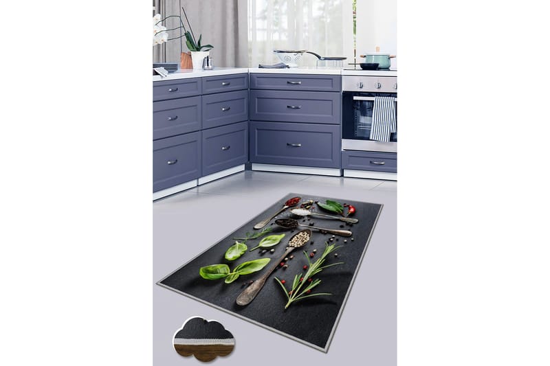 Nobunari Wiltonteppe 60x100 cm Rektangulær, Flerfarget