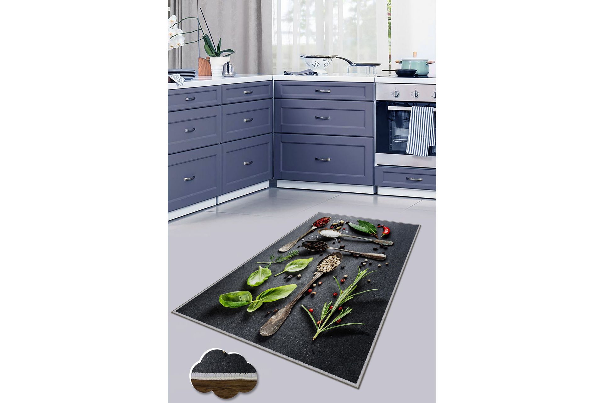 Nobunari Wiltonteppe 60x100 cm Rektangulær - Flerfarget - Tekstiler - Tepper & Matter - Moderne tepper - Friezematter