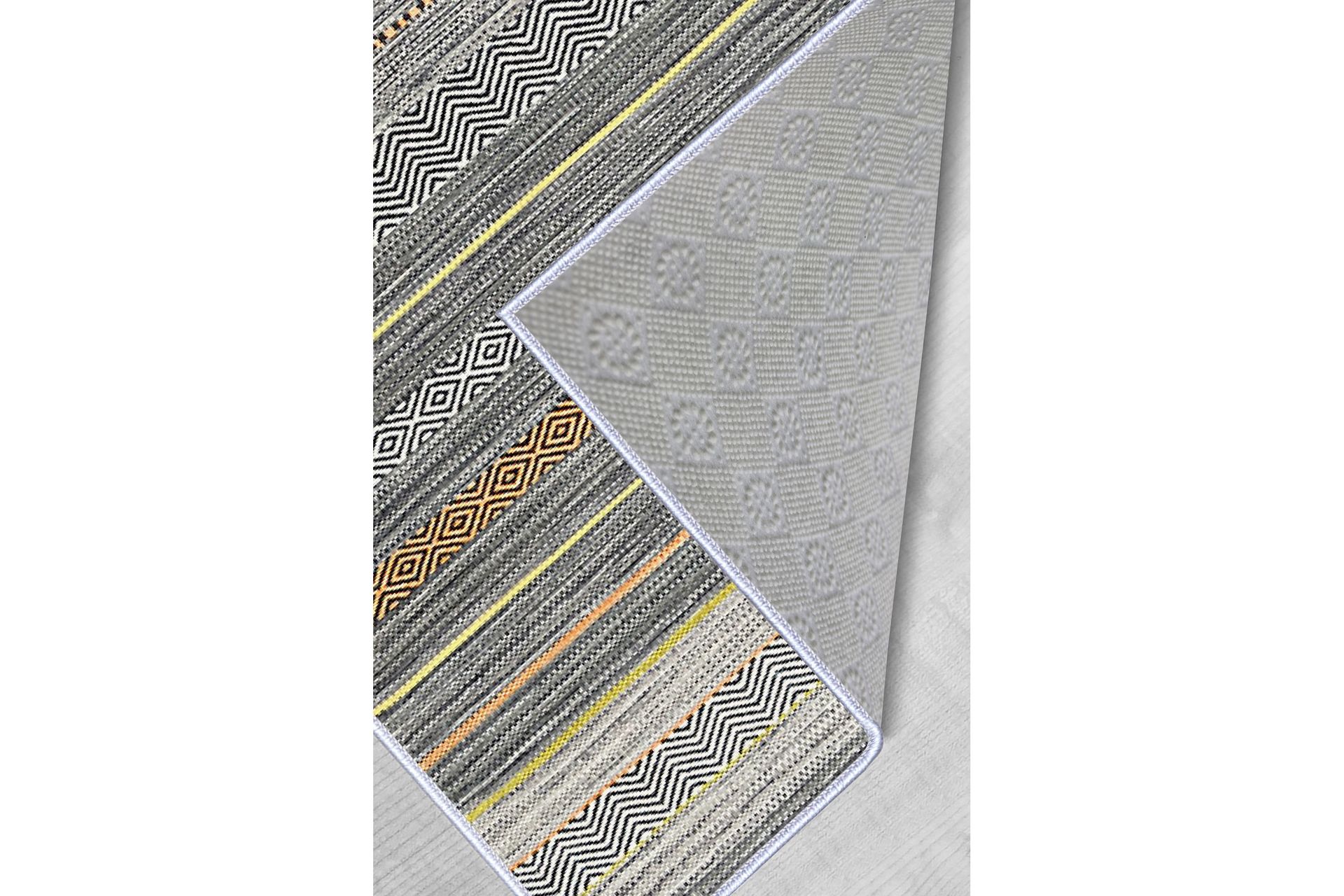 Nobusuke Wiltonteppe 60x100 cm Rektangulær - Grå - Tekstiler - Tepper & Matter - Moderne tepper - Friezematter
