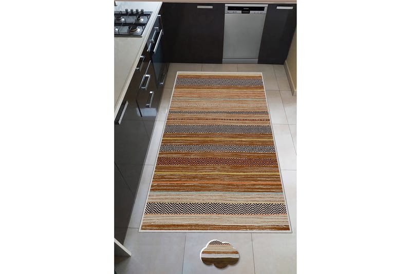 Nobuteru Wiltonteppe 60x100 cm Rektangulær - Flerfarget - Tekstiler - Tepper & Matter - Moderne tepper - Friezematter