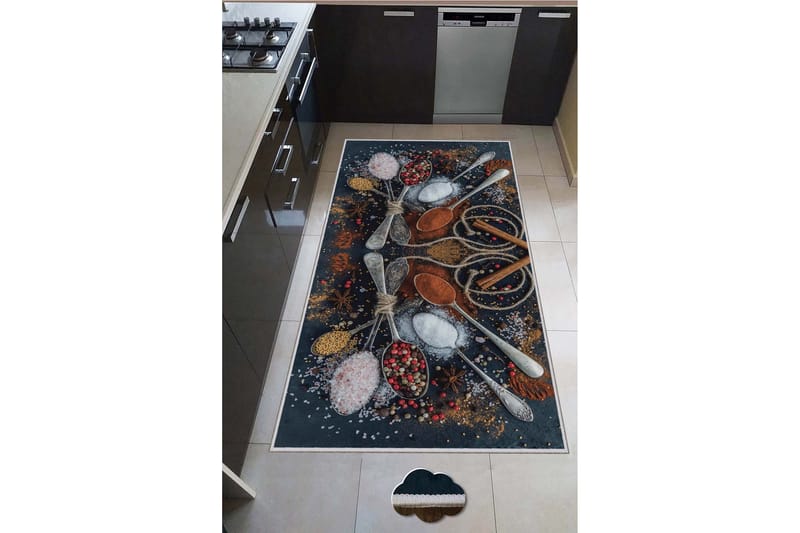 Nobuyasu Wiltonteppe 80x50 cm Rektangulær, Flerfarget