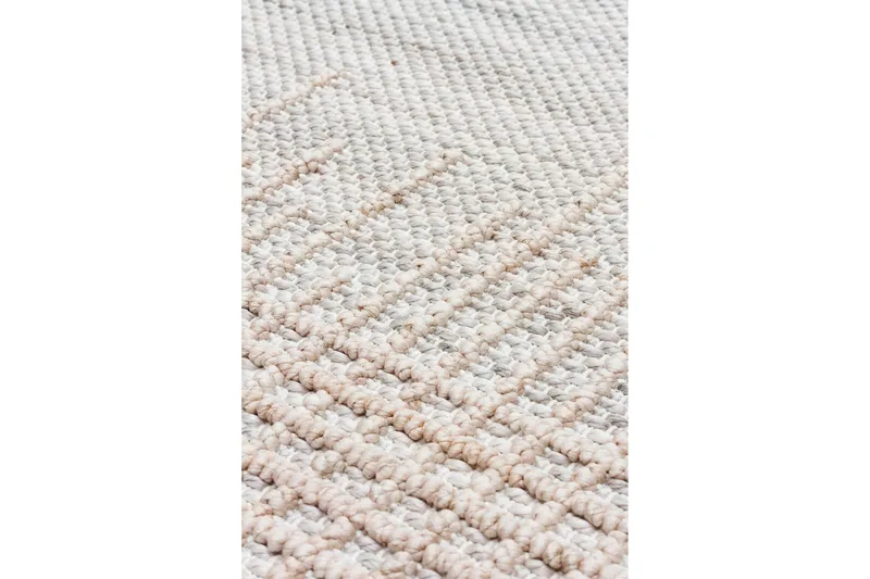 Norifusa Wiltonteppe 120x180 cm Rektangulær - Grå/Beige - Tekstiler - Tepper & Matter - Moderne tepper - Friezematter