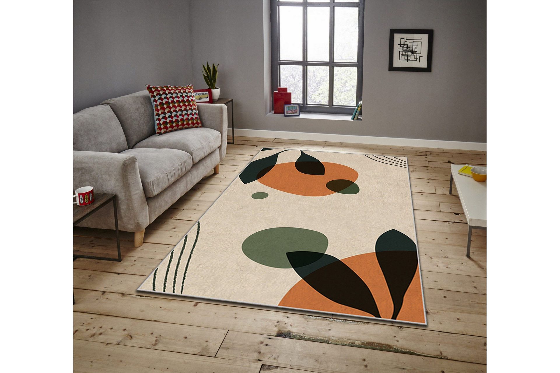 Nunki Wiltonteppe 120x180 cm Rektangulær - Flerfarget