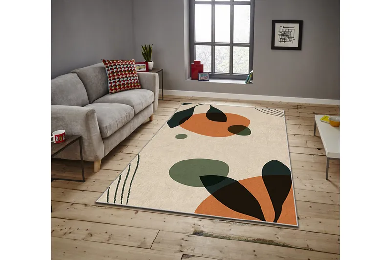 Nunki Wiltonteppe 120x180 cm Rektangulær, Flerfarget