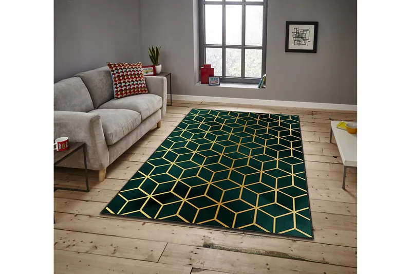 Nunki Wiltonteppe 120x180 cm Rektangulær, Flerfarget