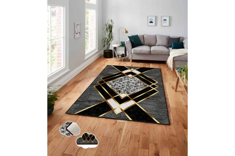 Nunki Wiltonteppe 160x230 cm Rektangulær - Flerfarget - Tekstiler - Tepper & Matter - Moderne tepper - Friezematter