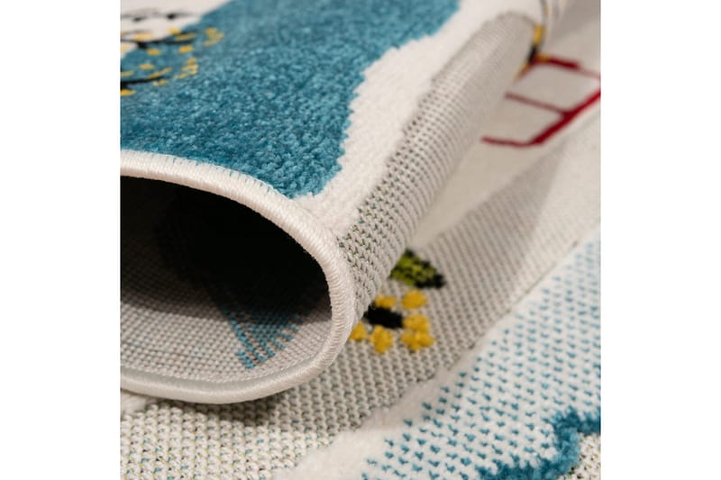 Ottawa Wiltonteppe 160x230 cm Rektangulær - Creme/Blå/Rød/Grønn/Svart - Tekstiler - Tepper & Matter - Moderne tepper - Friezematter