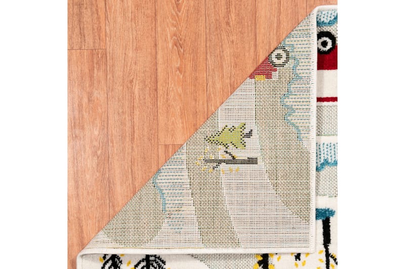 Ottawa Wiltonteppe 160x230 cm Rektangulær - Creme/Blå/Rød/Grønn/Svart - Tekstiler - Tepper & Matter - Moderne tepper - Friezematter