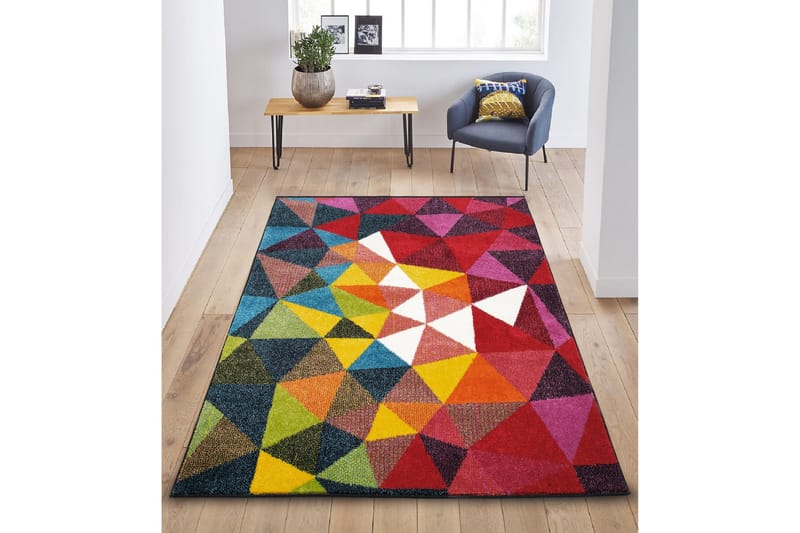 Parathvi Wiltonteppe 160x230 cm Rektangulær - Flerfarget - Tekstiler - Tepper & Matter - Moderne tepper - Friezematter