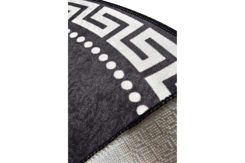 Round Matte Antique (100) - Flerfarget/Fløyel - Tekstiler - Tepper & Matter - Moderne tepper - Friezematter