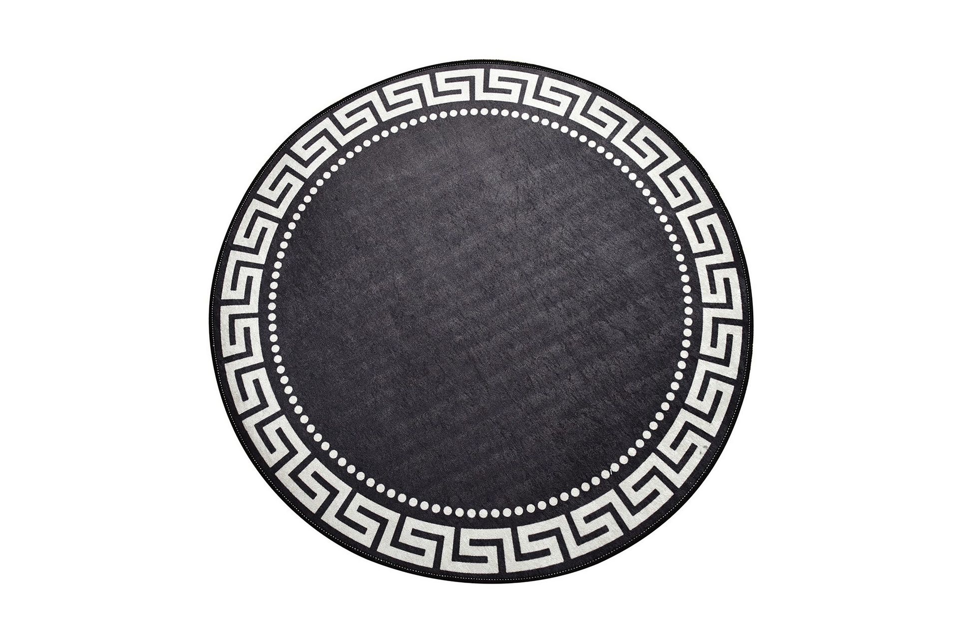 Round Matte Antique (140) - Flerfarget/Fløyel
