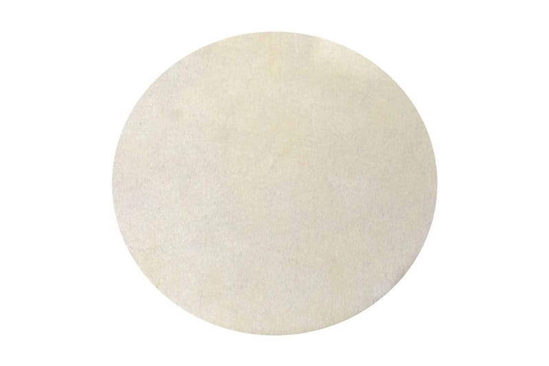 Round Matte Milano - Ecru (90), Beige/Akryl