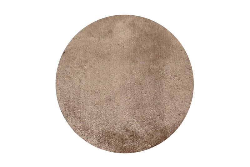 Round Matte Milano - Mink (90), Beige/Akryl