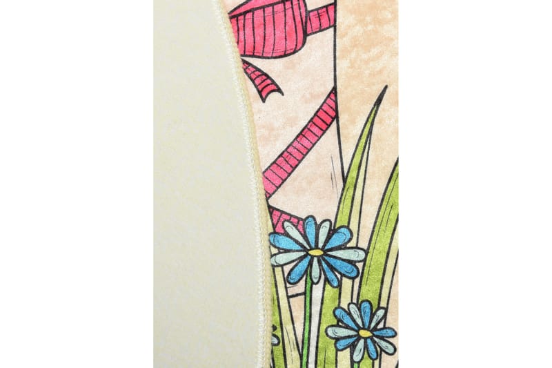 Rund Matte Blomster (100) - Tekstiler - Tepper & Matter - Moderne tepper - Friezematter