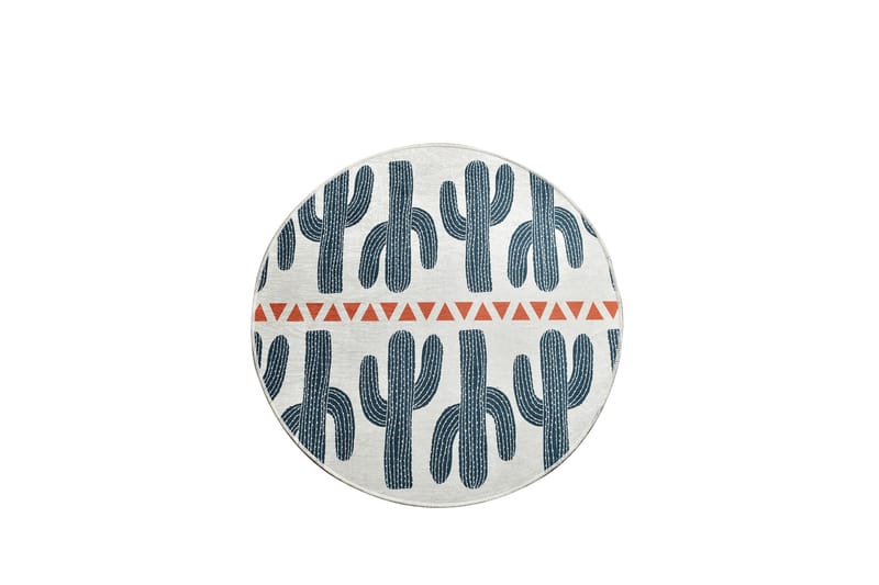 Rund Matte Happy Cactus (100) - Tekstiler - Tepper & Matter - Moderne tepper - Friezematter